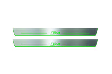 Door sills for Audi A4 B8 2007-2016 with logo S4 (front doors)