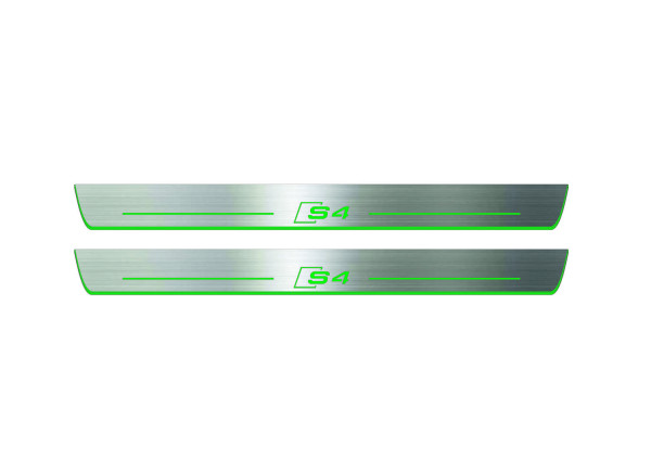 Door sills for Audi A4 B8 2007-2016 with logo S4 (front doors) Door sills for Audi A4 B8 2007-2016 with logo S4 (front doors)