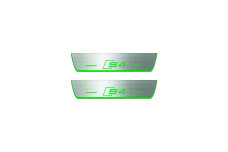 Door sills for Audi A4 B8 2007-2016 with logo S4 (rear doors)