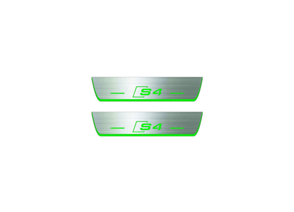 Door sills for Audi A4 B8 2007-2016 with logo S4 (rear doors) Door sills for Audi A4 B8 2007-2016 with logo S4 (rear doors)