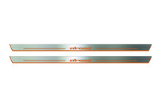 Door sills for Audi A6 C6 2004-2011 with logo Allroad (front doors)