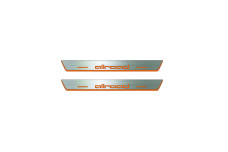 Door sills for Audi A6 C6 2004-2011 with logo Allroad (rear doors)