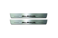 Door sills for BMW 3 F30 2012-2018 with logo Alpina (front doors)