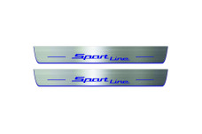 Door sills for BMW 3 F30 2012-2018 with logo Sport Line (front doors) Door sills for BMW 3 F30 2012-2018 with logo Sport Line (front doors)