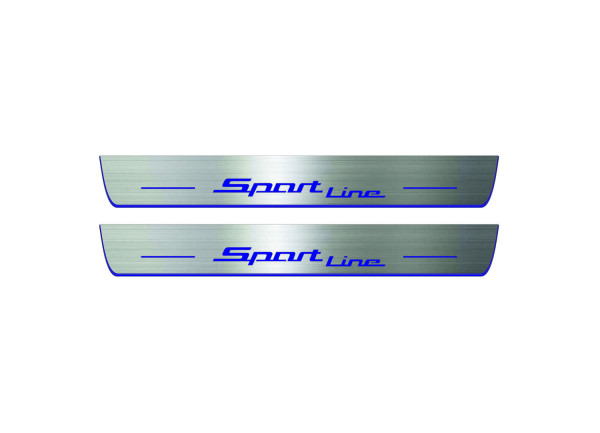 Door sills for BMW 3 F30 2012-2018 with logo Sport Line (front doors) Door sills for BMW 3 F30 2012-2018 with logo Sport Line (front doors)