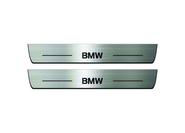 Door sills for BMW 5 G60 2023+ with logo BMW (front doors) Door sills for BMW 5 G60 2023+ with logo BMW (front doors)