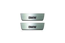 Door sills for BMW 5 G60 2023+ with logo BMW (rear doors) Door sills for BMW 5 G60 2023+ with logo BMW (rear doors)