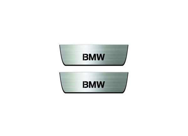 Door sills for BMW 5 G60 2023+ with logo BMW (rear doors) Door sills for BMW 5 G60 2023+ with logo BMW (rear doors)