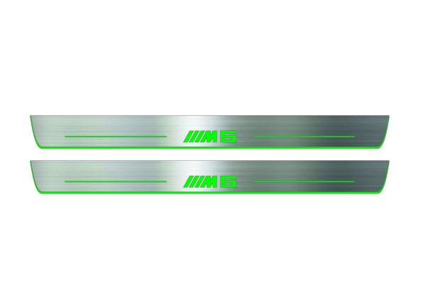 Door sills for BMW 5 E34 1987-1996 with logo ///M5 (front doors) Door sills for BMW 5 E34 1987-1996 with logo ///M5 (front doors)