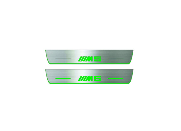 Door sills for BMW 5 E34 1987-1996 with logo ///M5 (rear doors) Door sills for BMW 5 E34 1987-1996 with logo ///M5 (rear doors)
