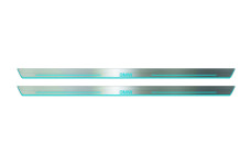 Door sills for BMW X5 E53 1999-2006 with logo BMW (front doors) Door sills for BMW X5 E53 1999-2006 with logo BMW (front doors)