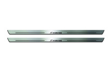 Door sills for BMW X5 E53 1999-2006 with logo Hamann (front doors) Door sills for BMW X5 E53 1999-2006 with logo Hamann (front doors)