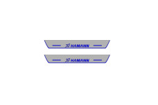 Door sills for BMW X5 E53 1999-2006 with logo Hamann (rear doors)