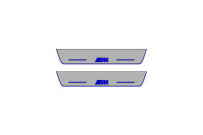 Door sills for BMW X5 E70 2006-2013 with logo ///M Performance (rear doors)