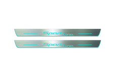 Door sills for BMW X5 E70 2006-2013 with logo Sport Line (front doors) Door sills for BMW X5 E70 2006-2013 with logo Sport Line (front doors)