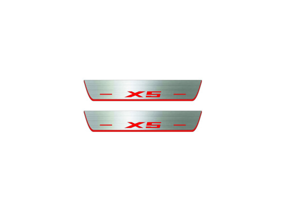 Door sills for BMW X5 E70 2006-2013 (rear doors) Door sills for BMW X5 E70 2006-2013 (rear doors)
