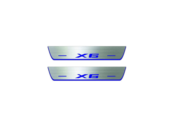 Door sills for BMW X6 E71 2008-2015 (rear doors) Door sills for BMW X6 E71 2008-2015 (rear doors)