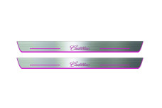 Door sills for Cadillac ATS 2012+ with logo Cadillac (front doors)