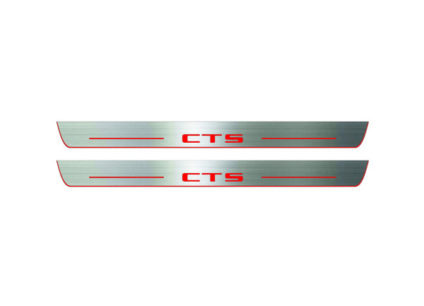 Door sills for Cadillac CTS II 2007-2014 (front doors) Door sills for Cadillac CTS II 2007-2014 (front doors)