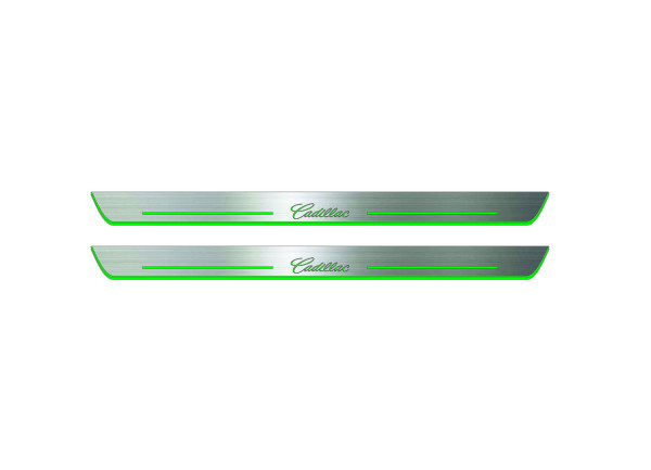 Door sills for Cadillac Escalade IV 2014-2020 with logo Cadillac (front doors) Door sills for Cadillac Escalade IV 2014-2020 with logo Cadillac (front doors)