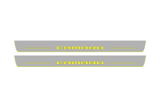Door sills for Chevrolet Camaro V 2009-2015 (front doors)