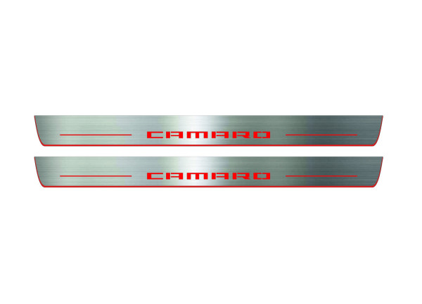 Door sills for Chevrolet Camaro V 2009-2015 (front doors) Door sills for Chevrolet Camaro V 2009-2015 (front doors)