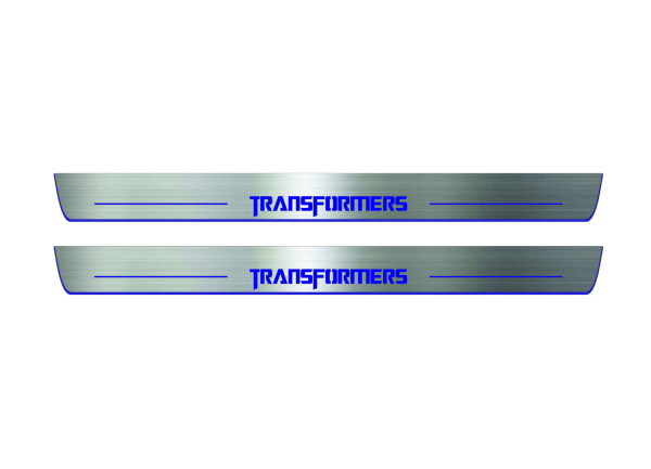 Door sills for Chevrolet Camaro V 2009-2015 with logo Transformers (front doors) Door sills for Chevrolet Camaro V 2009-2015 with logo Transformers (front doors)