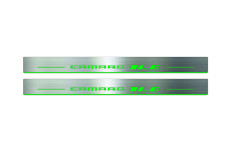 Door sills for Chevrolet Camaro VI 2016+ with logo 1LE Door sills for Chevrolet Camaro VI 2016+ with logo 1LE