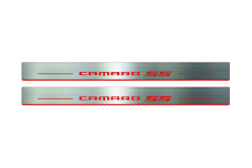 Door sills for Chevrolet Camaro VI 2016+ with logo Camaro SS Door sills for Chevrolet Camaro VI 2016+ with logo Camaro SS