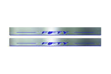 Door sills for Chevrolet Camaro VI 2016+ with logo Fifty Door sills for Chevrolet Camaro VI 2016+ with logo Fifty