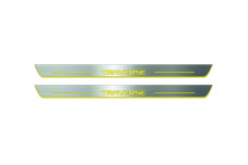 Door sills for Chevrolet Traverse II 2018+ (front doors) Door sills for Chevrolet Traverse II 2018+ (front doors)