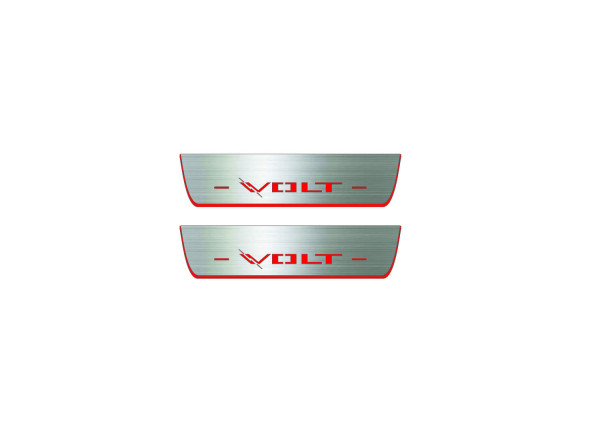 Door sills for Chevrolet Volt II 2016-2019 (rear doors) Door sills for Chevrolet Volt II 2016-2019 (rear doors)