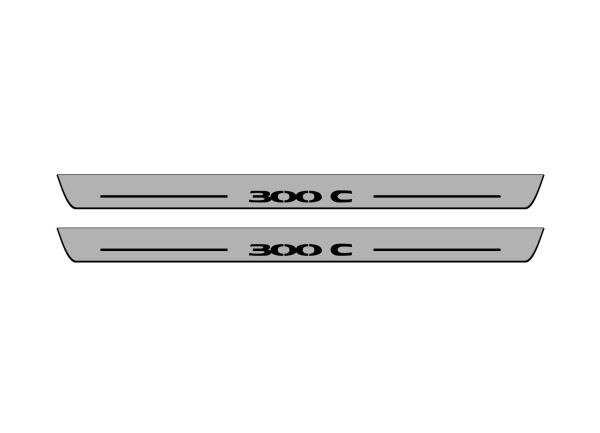 Door sills for Chrysler 300C I 2005-2010 (front doors)