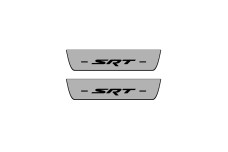 Door sills for Chrysler 300C II 2011+ with logo SRT (rear doors)