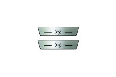 Door sills for Citroen DS4 I 2011-2018 (rear doors)