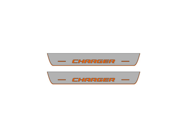 Door sills for Dodge Charger 2005-2011 (rear doors)