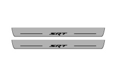 Door sills for Dodge Charger 2011+ with logo SRT (front doors)