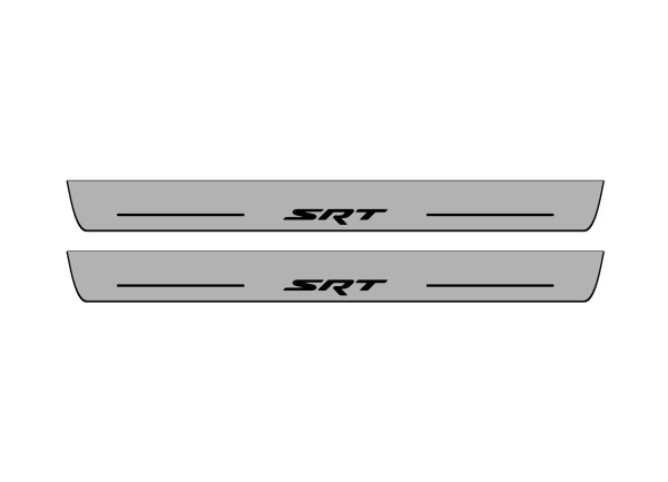 Door sills for Dodge Charger 2011+ with logo SRT (front doors)