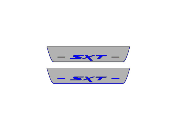 Door sills for Dodge Charger 2011+ with logo SXT (rear doors)