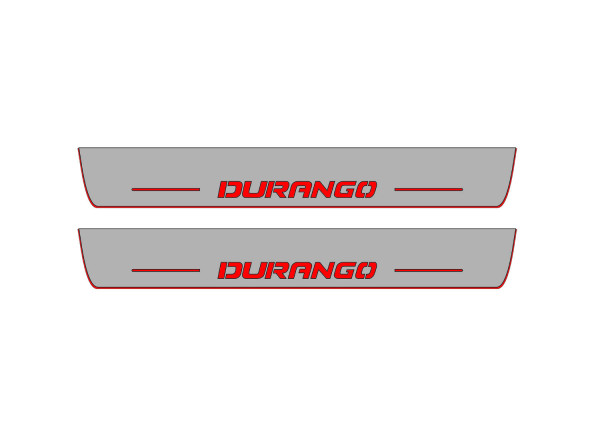 Door sills for Dodge Durango III 2011+ (front doors)