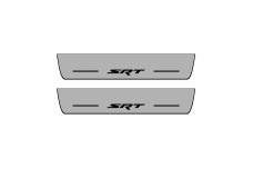 Door sills for Dodge Durango III 2011+ with logo SRT (rear doors)