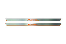 Door sills for Dodge Ram V 2019+ with logo Rebel (front doors) Door sills for Dodge Ram V 2019+ with logo Rebel (front doors)