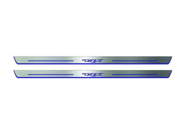 Door sills for Dodge Ram V 2019+ with logo TRX (front doors) Door sills for Dodge Ram V 2019+ with logo TRX (front doors)