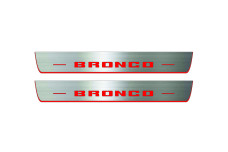 Door sills for Ford Bronco VI 2020+ type 1 (front doors) Door sills for Ford Bronco VI 2020+ type 1 (front doors)