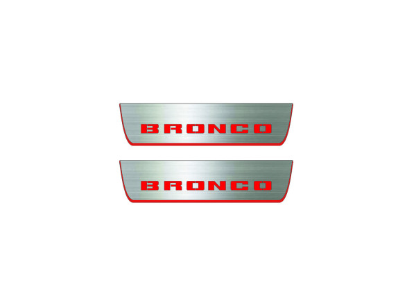 Door sills for Ford Bronco VI 2020+ type 1 (rear doors) Door sills for Ford Bronco VI 2020+ type 1 (rear doors)