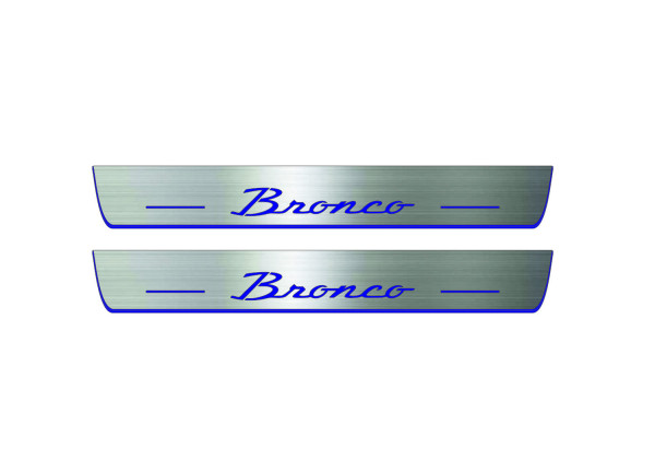 Door sills for Ford Bronco VI 2020+ type 2 (front doors) Door sills for Ford Bronco VI 2020+ type 2 (front doors)
