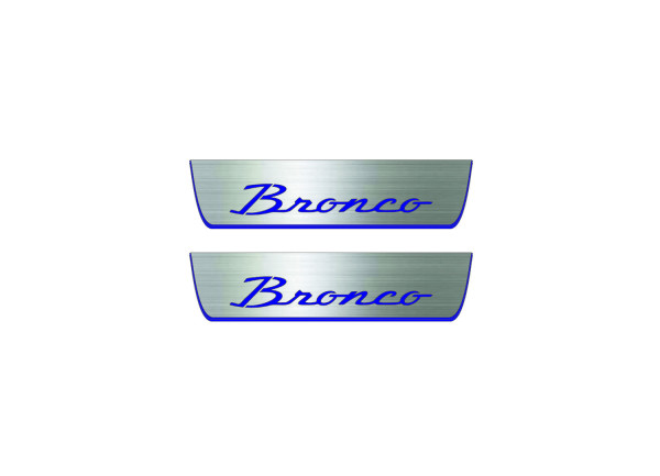 Door sills for Ford Bronco VI 2020+ type 2 (rear doors) Door sills for Ford Bronco VI 2020+ type 2 (rear doors)