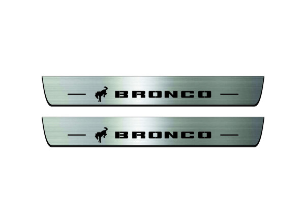 Door sills for Ford Bronco VI 2020+ type 3 (front doors) Door sills for Ford Bronco VI 2020+ type 3 (front doors)