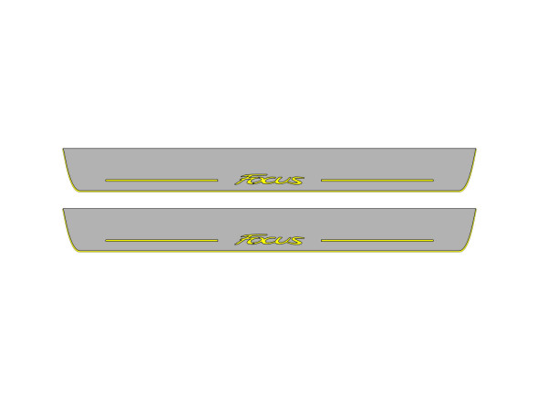 Door sills for Ford Focus III 2011-2018 (front doors)