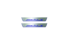 Door sills for Ford Mustang Mach-E 2020+ with logo Mach-E 4X (rear doors) Door sills for Ford Mustang Mach-E 2020+ with logo Mach-E 4X (rear doors)